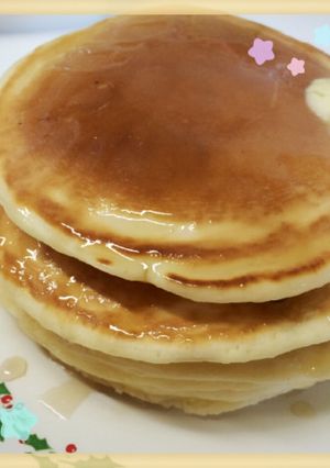 ふわもち♡パンケーキ-レシピのメイン写真