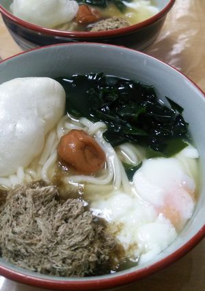 梅わかめ あんかけうどん-レシピのメイン写真