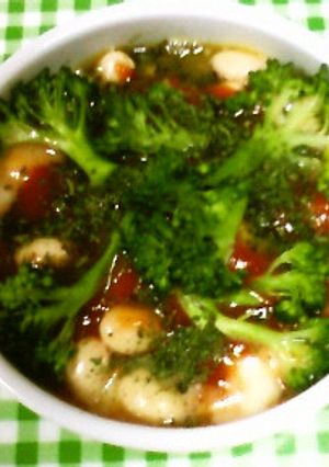 大豆入りピザ風ココットカマン♪-レシピのメイン写真