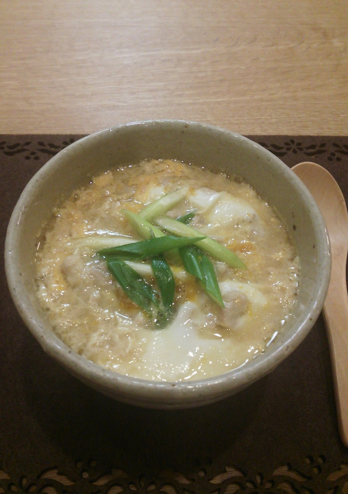 レンジで簡単☆ふわとろつゆだく親子丼-レシピのメイン写真
