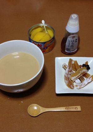 【貧乏料理】風邪を引いた時のおやつ-レシピのメイン写真