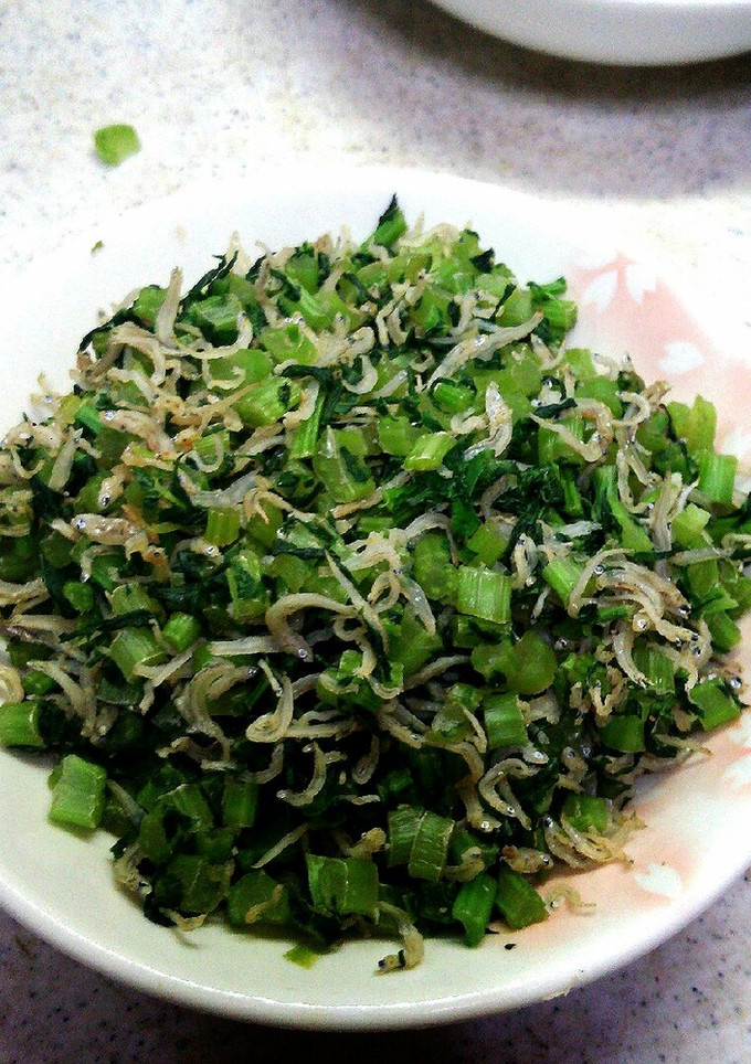 ちりめんじゃこと大根菜の醤油炒め-レシピのメイン写真