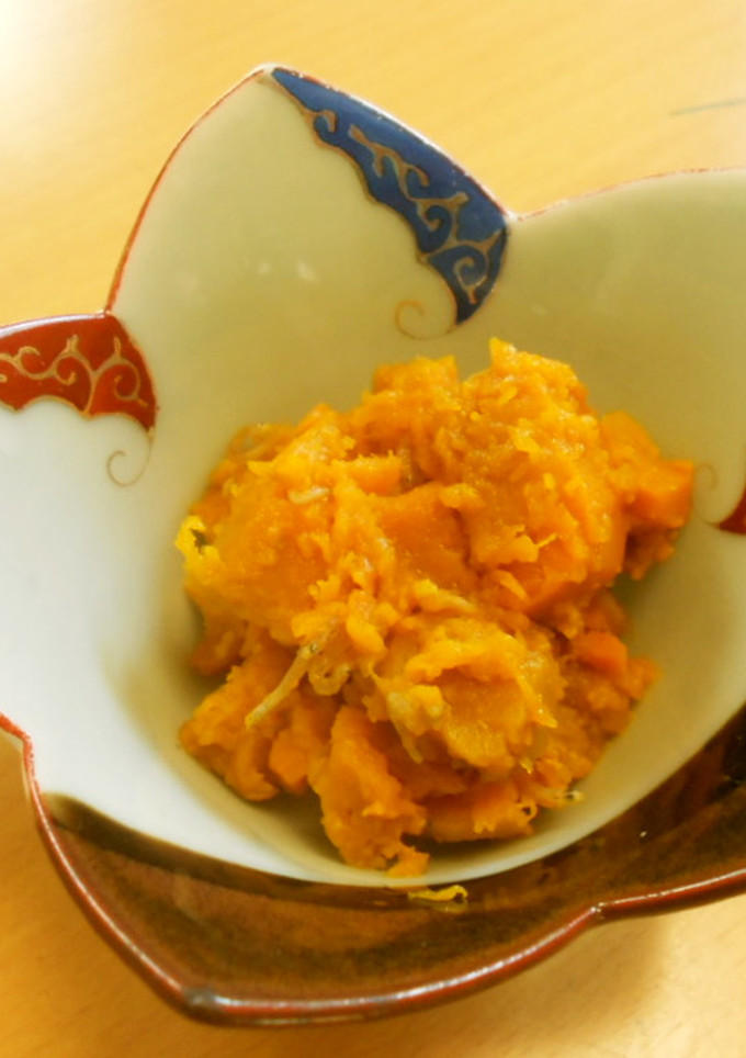 かぼちゃのちりめん山椒和え-レシピのメイン写真