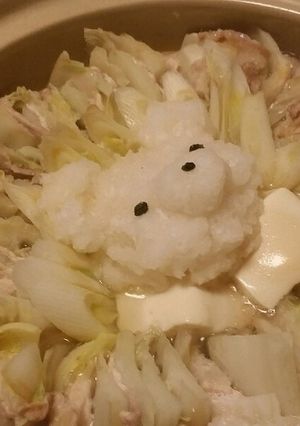 白熊ミルフィーユ鍋-レシピのメイン写真