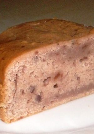 ノンシュガー・ノンオイル☆小倉ケーキ-レシピのメイン写真
