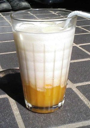 牛乳嫌い解消?!　マンゴーラッテ☆-レシピのメイン写真