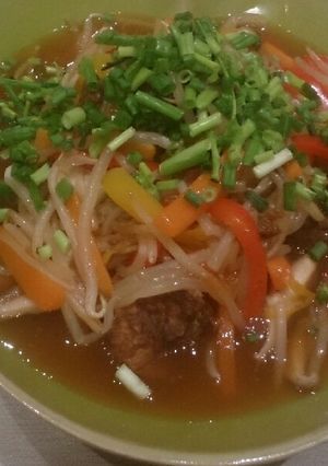肉団子のモヤシたっぷり甘酢あん◎-レシピのメイン写真