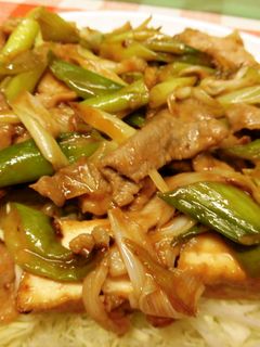 豚肉と厚揚げのマヨ照り炒め♪-レシピのメイン写真
