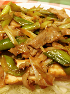 豚肉と厚揚げのマヨ照り炒め♪-レシピのメイン写真