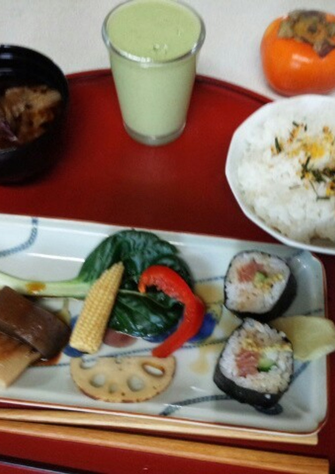 血管プラークダイエット食65（巻き寿司）-レシピのメイン写真