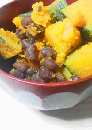 簡単★カボチャと甘納豆のいとこ煮-レシピのメイン写真