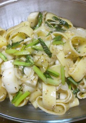 かぶとアンチョビのパスタ-レシピのメイン写真