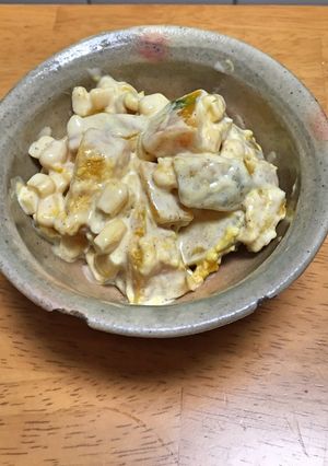 簡単かぼちゃサラダ-レシピのメイン写真