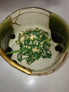 ほうれん草のゴマ玉和え-レシピのメイン写真