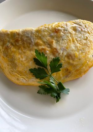 お昼に食べるオムライス-レシピのメイン写真