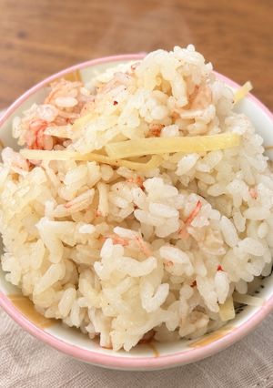 新生姜の炊き込みご飯-レシピのメイン写真