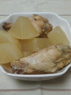 鶏手羽元と大根の煮物-レシピのメイン写真