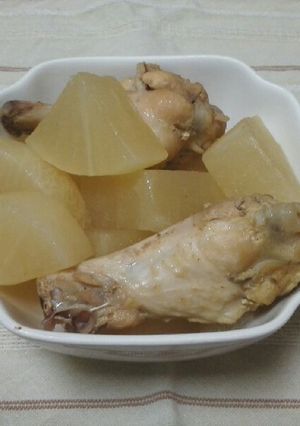 鶏手羽元と大根の煮物-レシピのメイン写真