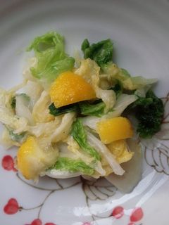 塩ゆずde♡白菜とゆずの漬け物-レシピのメイン写真