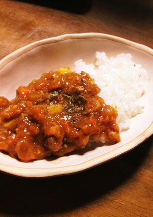 簡単！カレールーのキーマカレー！-レシピのメイン写真