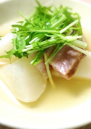 かぶとベーコンのスープ❤-レシピのメイン写真