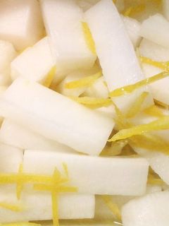 簡単♪柚子大根 (^o^)v-レシピのメイン写真
