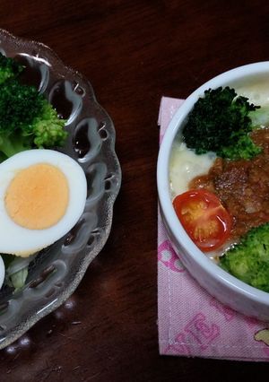 ﾄﾞﾗｲｶﾚｰ風ﾁｰｽﾞﾌｫﾝﾃﾞｭ-レシピのメイン写真