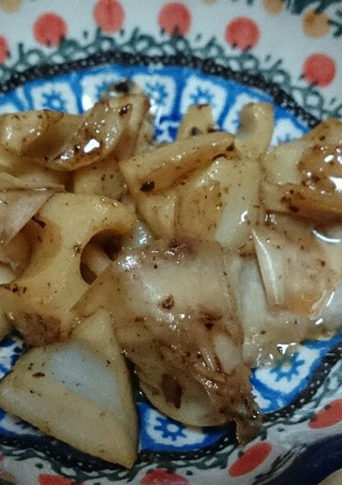 ノンオイル♪蓮根と大根の皮のきんぴら-レシピのメイン写真