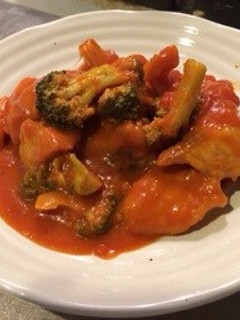 鶏胸肉のトマトソース煮-レシピのメイン写真