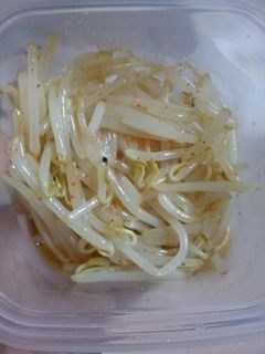【救菜レシピ】もやしナムル風-レシピのメイン写真