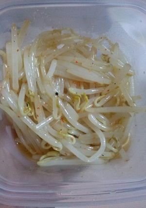 【救菜レシピ】もやしナムル風-レシピのメイン写真