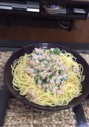 簡単ツナおろしパスタ-レシピのメイン写真