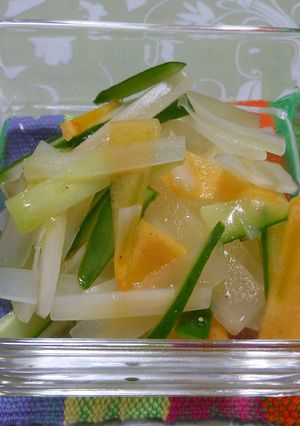 やーこんのシャキシャキサラダ　-レシピのメイン写真
