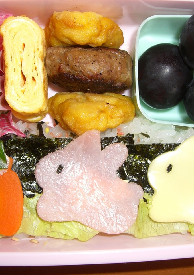 うさぎさん弁当-レシピのメイン写真