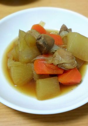 大根ととりもものほっこり煮物-レシピのメイン写真
