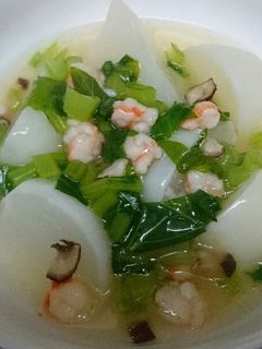 シロさんのかぶの海老椎茸あんかけ-レシピのメイン写真