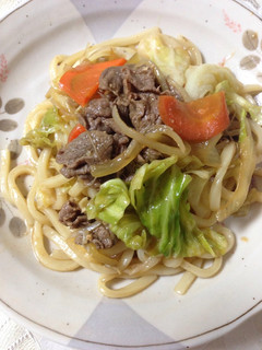 回鍋肉風焼きうどん-レシピのメイン写真