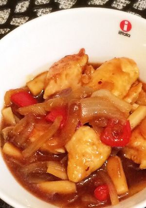 【覚書き】鶏胸肉の生姜焼き【自分用】-レシピのメイン写真