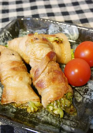 ポン酢で簡単♪キャベツの豚バラ巻き-レシピのメイン写真
