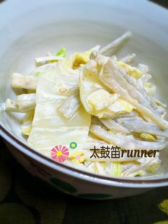 ごぼうと白菜の味噌マヨサラダ♪-レシピのメイン写真
