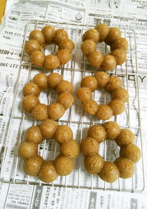 チョコ焼きドーナツ-レシピのメイン写真