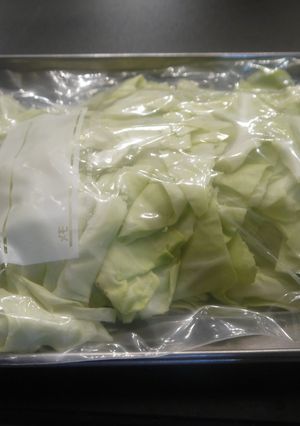 キャベツの冷凍保存＆シャキシャキ解凍❀-レシピのメイン写真