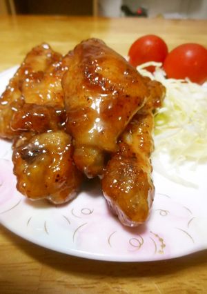 鶏手羽のピリ辛照焼き-レシピのメイン写真