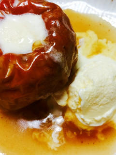 片付け楽々☆レンジで☆簡単☆焼きリンゴ-レシピのメイン写真