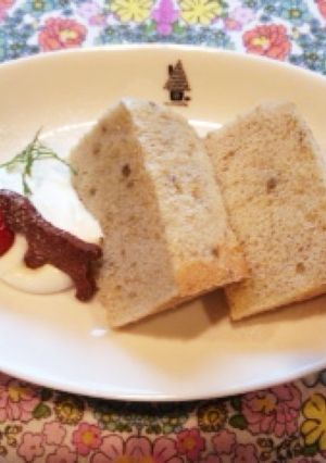 moricafeのバナナのシフォンケーキ-レシピのメイン写真