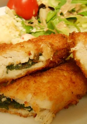 簡単ヘルシー♪鶏ささみの梅しそフライ-レシピのメイン写真