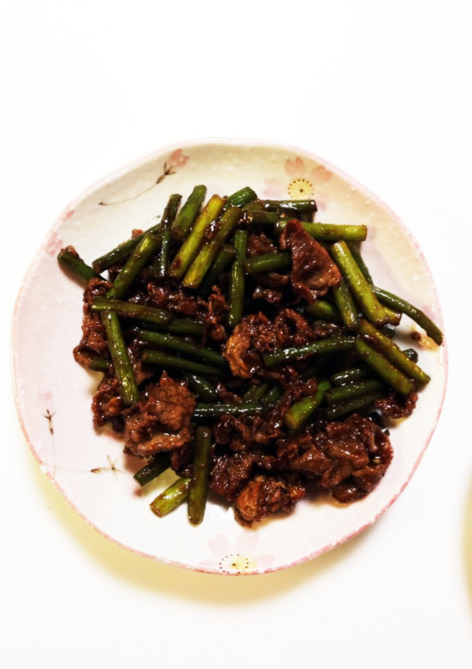 にんにくの芽と牛肉の甘味噌炒め-レシピのメイン写真
