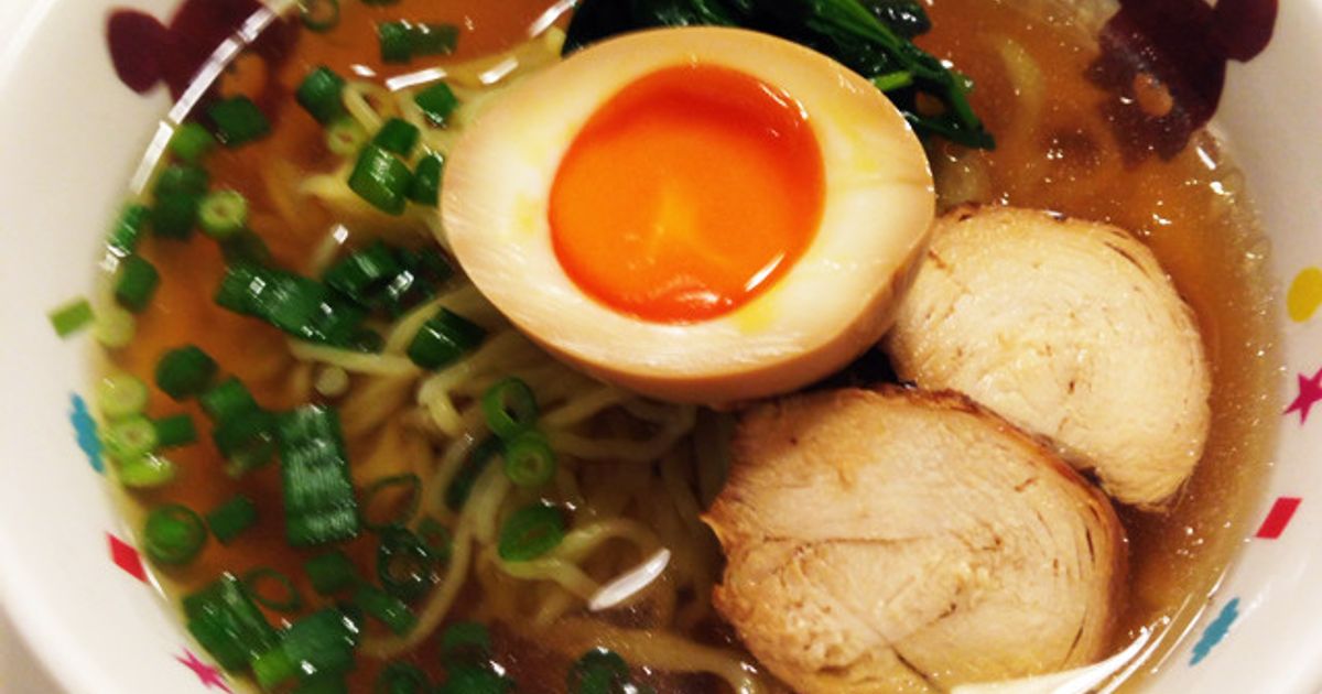 鶏チャーシュー& Wスープの醤油ラーメン by カリメロさま