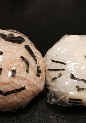 キャラ弁 サザエさんおにぎり♡-レシピのメイン写真