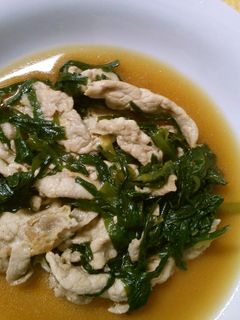簡単! ニラと 豚肉の 中華風 炒め煮-レシピのメイン写真